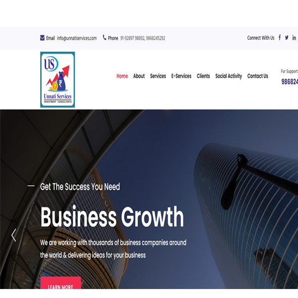 Financial Website Design Company