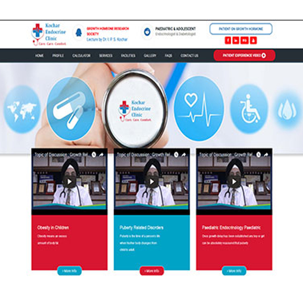 Health Care Website Design Company